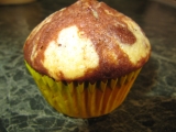 Dvojbarevné muffiny recept