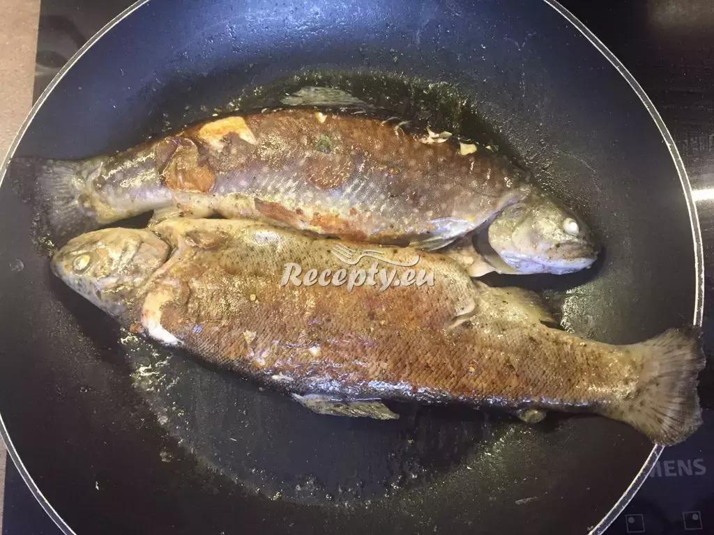 Pstruzi namodro recept  ryby