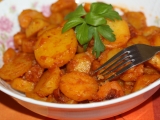 Dušené paprikové brambory recept