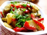 Selský bramborový salát s vůní Loštic recept