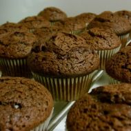 Lahodné čokoládové muffiny recept