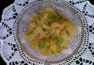 Hubnoucí brambory  salát nebo příloha