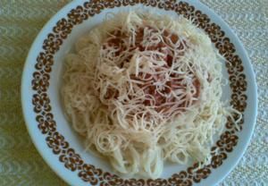 Milánské špagety ala zuzanka
