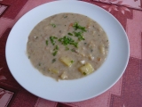 Chlebová polévka se zeleninou a bramborem recept