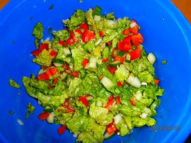 Zeleninový salát alá Laďka