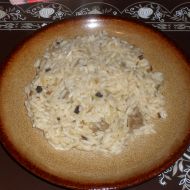 Hovězí rizoto s houbami recept