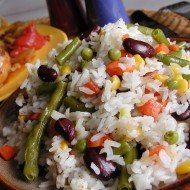 Rýže dušená se zeleninou recept