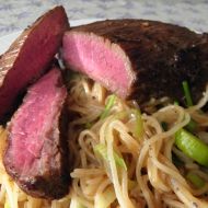 Marinovaný flank steak na grilu recept