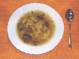 Houbovo-uzená polévka recept