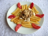 Kuřecí nudličky s kremžskou hořčicí recept