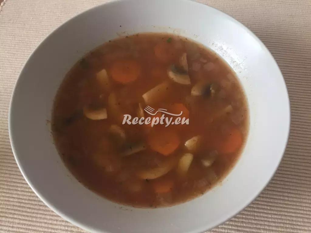Gulášové polévka se zeleninou recept  polévky