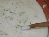 Studená jogurtová polévka recept