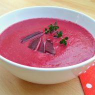 Krémová polévka z červené řepy recept