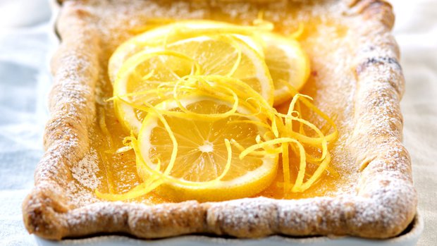 Podmáslový koláč s citronem