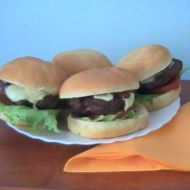 Hamburger po americku aneb žádný karbanátek recept