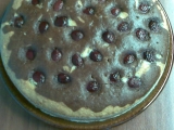 Šlehačkový koláč s třešněma recept