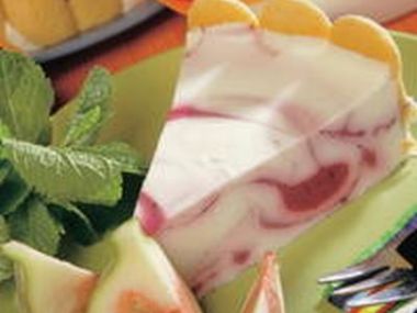 jogurtovo-želatinový dort