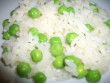 Rýže s hráškem recept