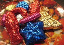 Čokoláda  kolekce na vánoční stromeček recept