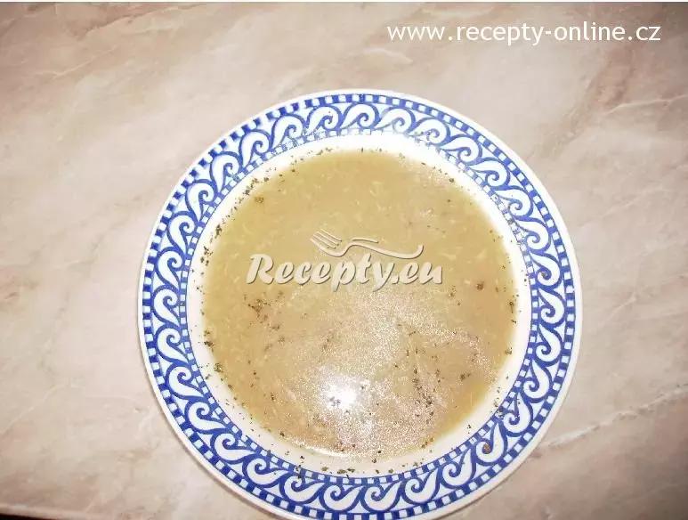 Kmínová polévka s vejcem recept  polévky