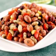 Marinovaný fazolový salát recept