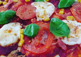 Domácí zeleninová pizza recept
