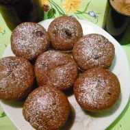 Čokoládové muffiny s višněmi recept