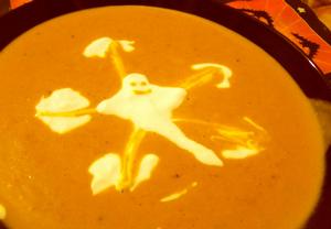 Chatulova dýňová  Halloweenská polévka
