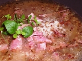 Uzená polévka s pohankou a kroupami recept