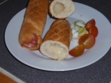 Olomoucký tvarůžkový hot dog recept