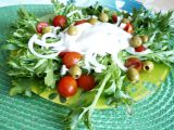 Rajčatovo-salanový salát recept