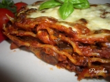 Houbové lasagne s rajčatovým pyré, slaninou a bazalkou recept ...
