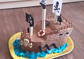 Pirátská loď recept