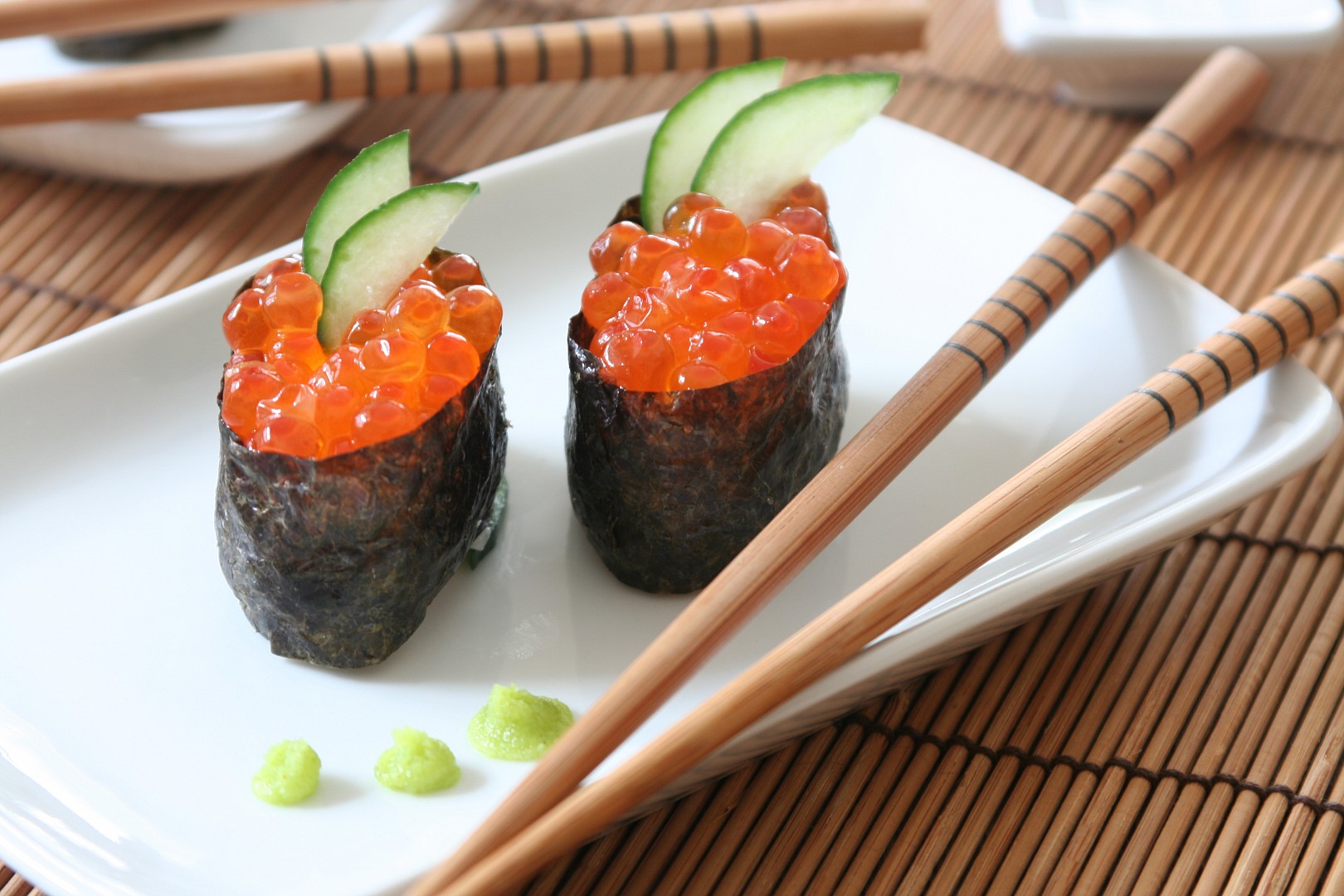 Gunkan sushi recept