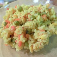 Zeleninová kari rýže recept