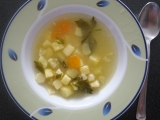 Bramborová polévka se zeleninou recept