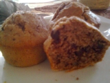 Ořechovo  čokoládové muffiny recept