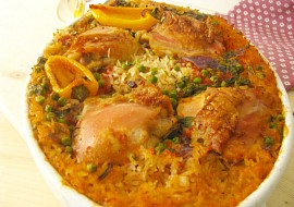 Pilaf s kuřecím masem uvařeným v polévce recept
