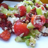 Zeleninový salát se sušenými rajčaty recept