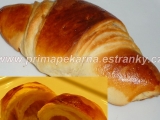 Máslové croissanty s omládkem recept