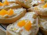 Pomerančové chlebíčky recept