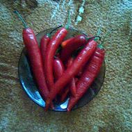 Pikantní papriky s česnekem recept