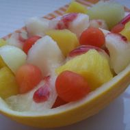 Salát z cukrového melounu recept