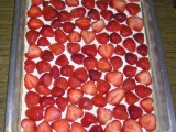 Piškotový ovocný koláč recept