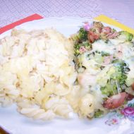 Brokolice s těstovinami recept