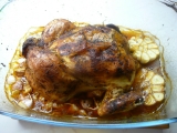 Pečené kuře na česneku recept