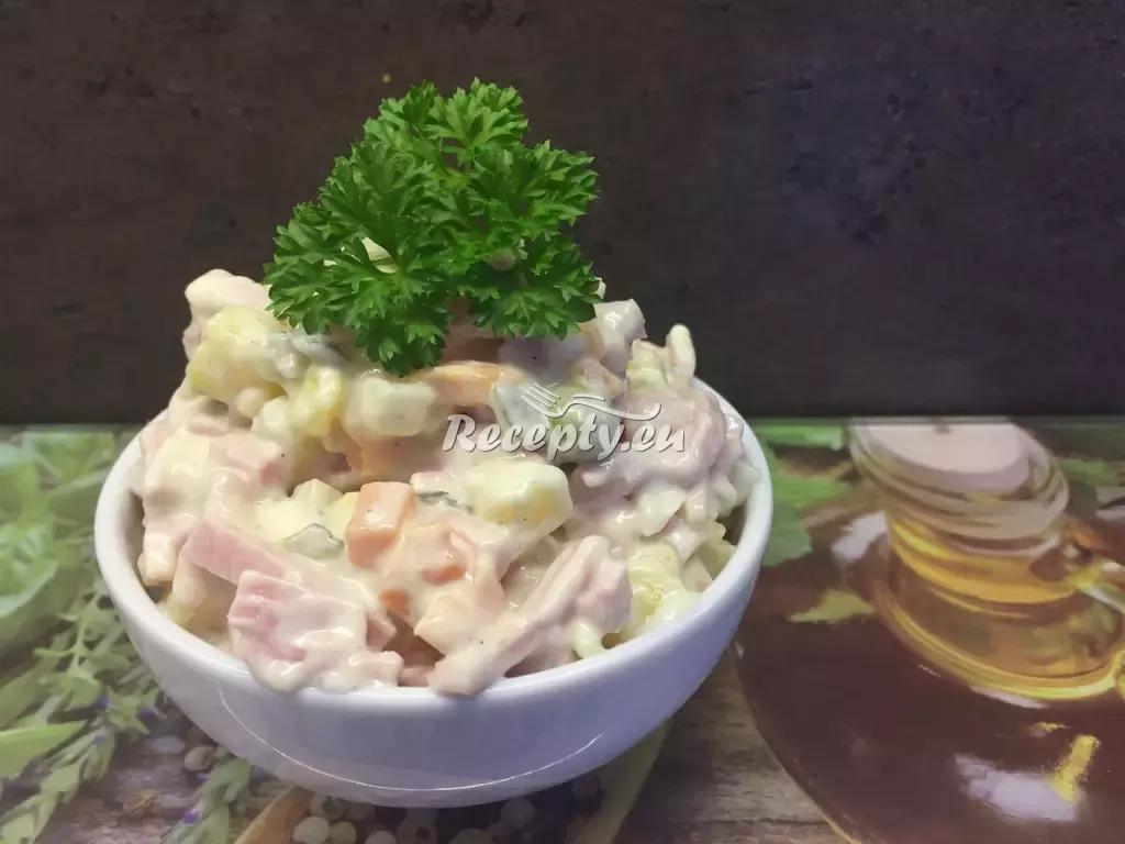 Vlašský salát recept  slavnostní pokrmy