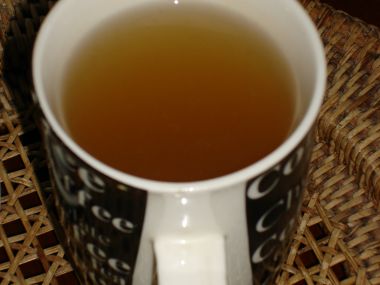 Zelený čaj s medem