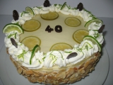 Limetový dort recept