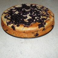 Borůvkový koláč s kefírem recept